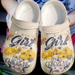 Chicken A Girl Who Loves Chickens Crocs Clog Shoes Crocband, Unisex Fashion Style For Women And Men
