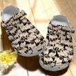Pug Crocs Crocband Clogs, Gift For Lover Pug Crocs Comfy Footwear