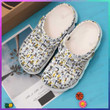 Fishing Pattern Crocs Crocband Clogs, Gift For Lover Fishing Crocs Comfy Footwear