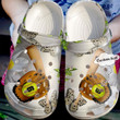 Personalized Softball And Daisy Crocs Crocband Clogs, Gift For Lover Softball And Daisy Crocs Comfy Footwear