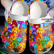 Personalized Dachshund Crocs Crocband Clogs, Gift For Lover Dachshund Crocs Comfy Footwear