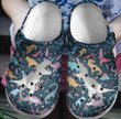 Iron Dinosaur Crocband Crocs Clogs, Gift For Lover Iron Dinosaur Crocs Comfy Footwear