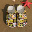 Softball Crocs Crocband Clogs, Gift For Lover Softball Crocs Comfy Footwear