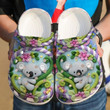 Koala Heart Crocs Crocband Clogs, Gift For Lover Koala Heart Crocs Comfy Footwear