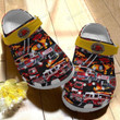 Firefighter Crocs Crocband Clogs, Gift For Lover Firefighter Crocs Comfy Footwear
