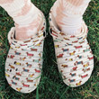 Cute Dachsunds Line Crocs Crocband Clogs, Gift For Lover Dachsunds Crocs Comfy Footwear