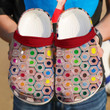 Teacher Color Pencil Crocs Crocband Clogs, Gift For Lover Teacher Crocs Comfy Footwear