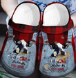 Cow Girl Farmer Crocs Crocband Clogs, Gift For Lover Cow Crocs Comfy Footwear