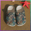 Quilting Blocks Crocs Crocband Clogs, Gift For Lover Quilting Blocks Crocs Comfy Footwear