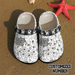 Soccer Crocs Crocband Clogs, Gift For Lover Soccer Crocs Comfy Footwear
