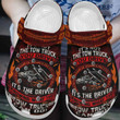 Truck Crocs Crocband Clogs, Gift For Lover Truck Crocs Comfy Footwear