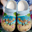 Dachshund Crocband Crocs Clogs, Gift For Lover Dachshund Crocs Comfy Footwear