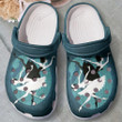 Ballet Swan Crocs Crocband Clogs, Gift For Lover Ballet Swan Crocs Comfy Footwear
