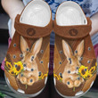 Rabbit Baby Crocs Crocband Clogs, Gift For Lover Rabbit Baby Crocs Comfy Footwear