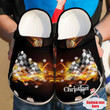 Racing Fire Flag Crocs Crocband Clogs, Gift For Lover Racing Crocs Comfy Footwear