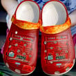 Firefighter For Fire Crocs Crocband Clogs, Gift For Lover Firefighter Crocs Comfy Footwear