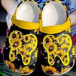 Dentist Sunflower Crocs Crocband Clogs, Gift For Lover Dentist Sunflower Crocs Comfy Footwear