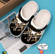 Personalized Cheerleader Crocs Crocband Clogs, Gift For Lover Cheerleader Crocs Comfy Footwear