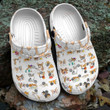 Funny Corgi Crocs Crocband Clogs, Gift For Lover Corgi Crocs Comfy Footwear