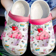 Baking Sweet Cupcake Crocs Crocband Clogs, Gift For Lover Baking Sweet Cupcake Crocs Comfy Footwear