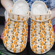 Lovely Fox Crocs Crocband Clogs,Gift For Lover Lovely Fox Crocs Comfy Footwear