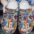 Personalized Skiing Crocs Crocband Clogs, Gift For Lover Skiing Crocs Comfy Footwear