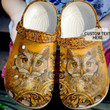 Personalized Owl Carved Crocs Crocband Clogs, Gift For Lover Owl Carved Crocs Comfy Footwear