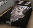Cute Wolf From Zip Quilt Bedding Set