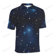 Night Sky Pattern Unisex Polo Shirt