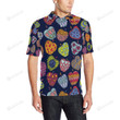 Apple Pattern Unisex Polo Shirt