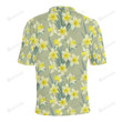 Daffodils Pattern Unisex Polo Shirt