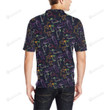 Cocktail Pattern Unisex Polo Shirt