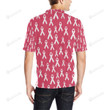 Breast Cancer Awareness Symbol Unisex Polo Shirt