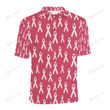 Breast Cancer Awareness Symbol Unisex Polo Shirt