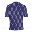 Rope Pattern Unisex Polo Shirt