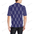 Rope Pattern Unisex Polo Shirt