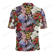 Summer Floral Pattern Unisex Polo Shirt
