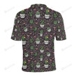 Cactus Pattern Unisex Polo Shirt