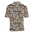 Coconut Pattern Unisex Polo Shirt