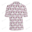 Bull Terrier Pink Unisex Polo Shirt
