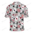 Casino Pattern Unisex Polo Shirt