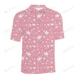 Cupid Pattern Unisex Polo Shirt