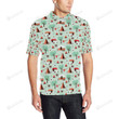 Camper Tent Pattern Unisex Polo Shirt