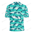 Dolphin Pattern Unisex Polo Shirt