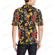Bird Of Paradise Pattern Unisex Polo Shirt