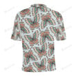 Butterfly Pattern Unisex Polo Shirt