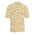 Cheese Pattern Unisex Polo Shirt