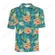 Plumeria Tropical Flower Unisex Polo Shirt