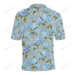 Hydrangea Pattern Unisex Polo Shirt