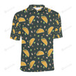 Taco Pattern Unisex Polo Shirt